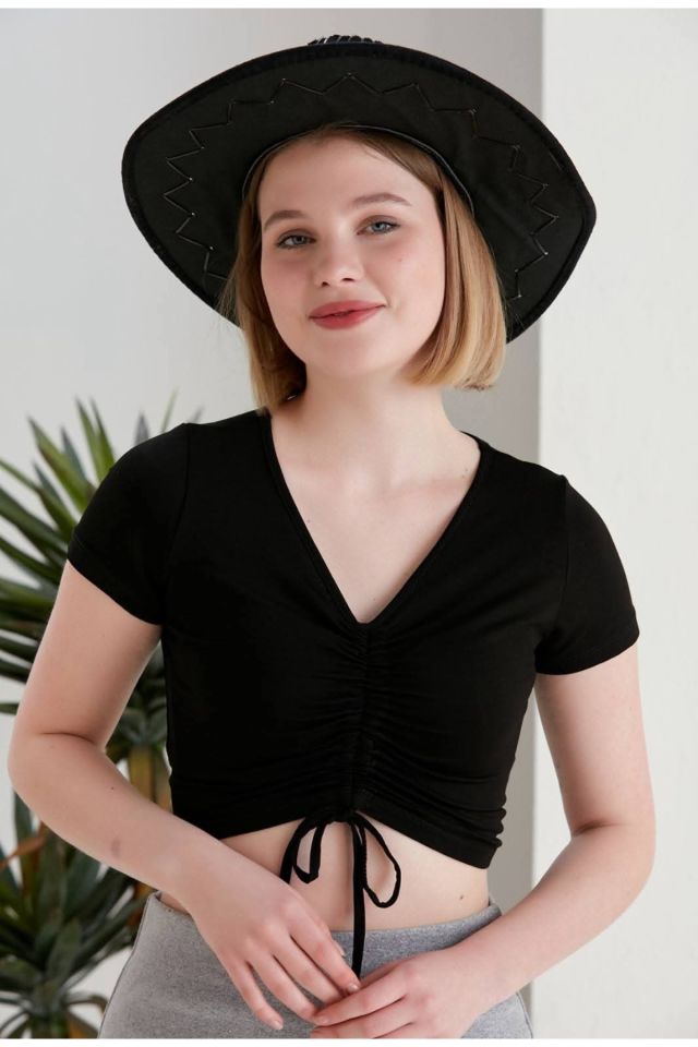 Kadın Crop Kaşkorse 0016